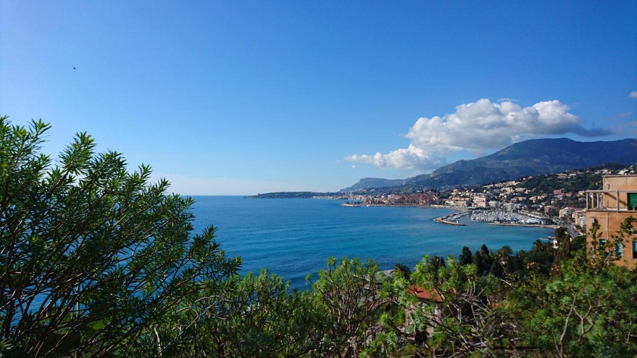 Villa Gaby-Chambres Menton Exterior foto